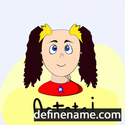 cartoon of the name Natali