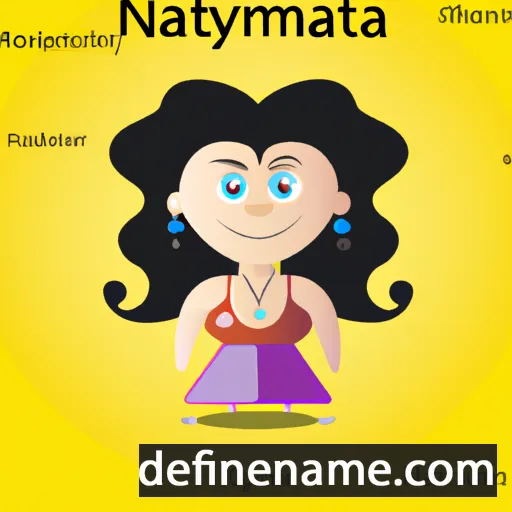 cartoon of the name Natalya