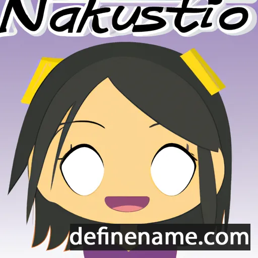 cartoon of the name Natsuko