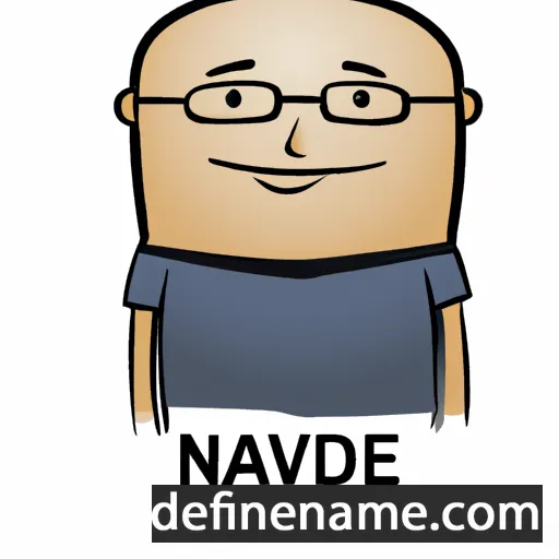 cartoon of the name Naveed