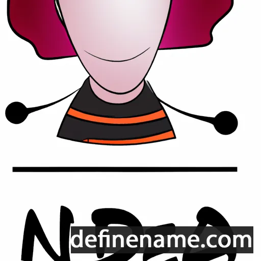 cartoon of the name Neda