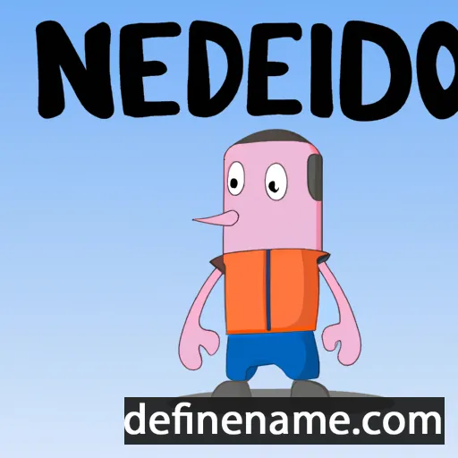 cartoon of the name Nedjeljko