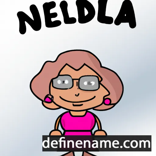 Nelda cartoon