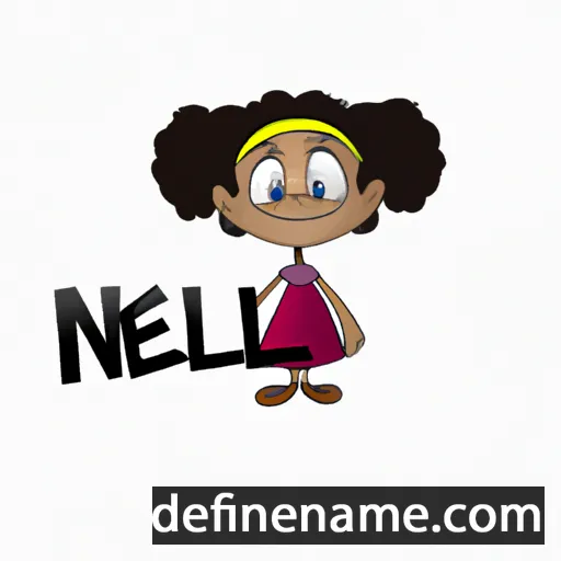 cartoon of the name Nella