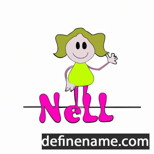 cartoon of the name Nelli