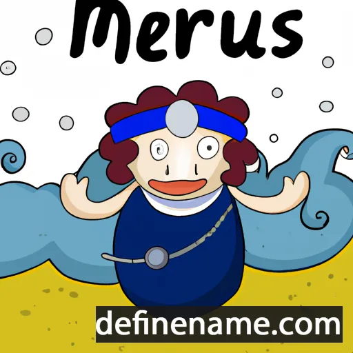 cartoon of the name Nereus