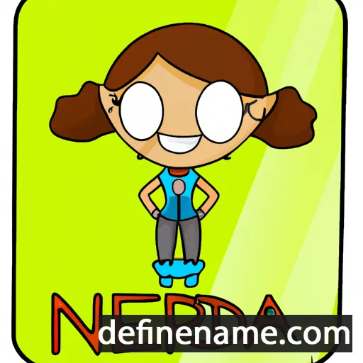 cartoon of the name Nerida