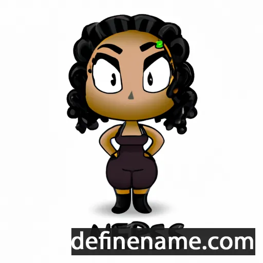 cartoon of the name Nerissa