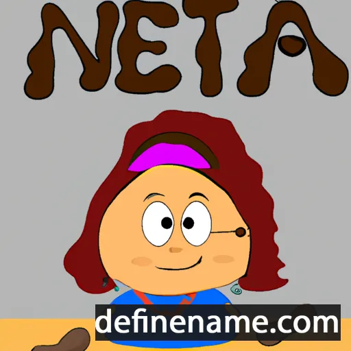 cartoon of the name Neta