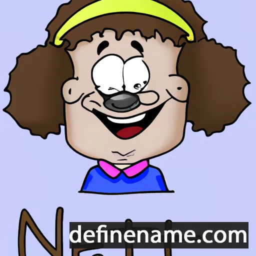 cartoon of the name Nettie