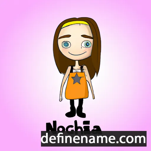 cartoon of the name Nichola