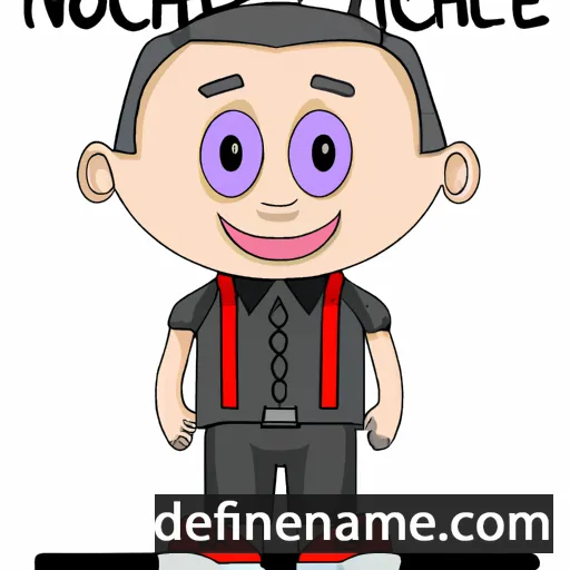 cartoon of the name Nicolae