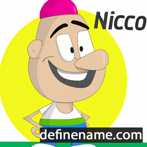 cartoon of the name Nicolau