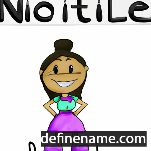 Nicolette cartoon