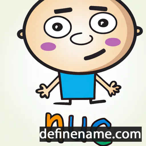 cartoon of the name Nicu