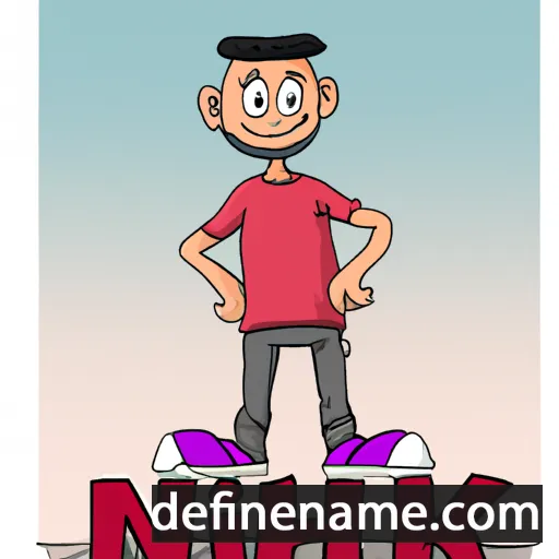 Nikhil cartoon