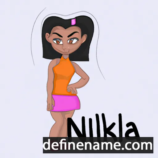 Nikhila cartoon