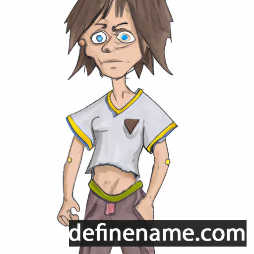 cartoon of the name Nikita