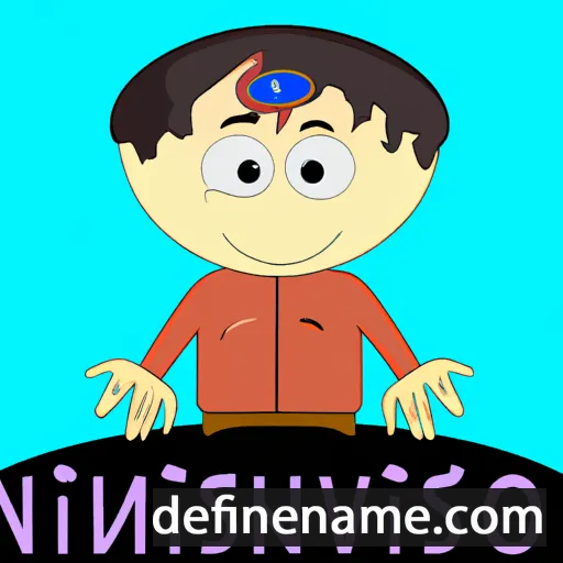 cartoon of the name Ninoslav