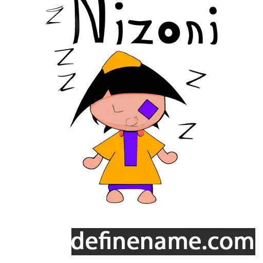 cartoon of the name Nizhóní