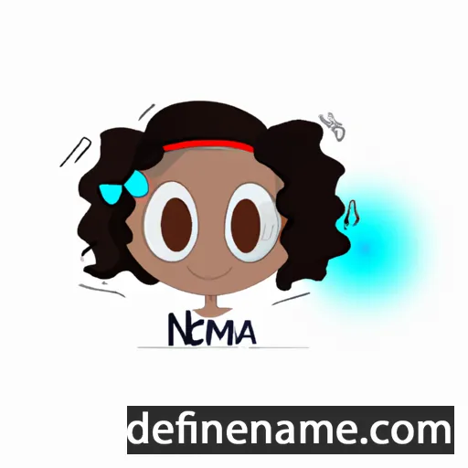 cartoon of the name Noêmia