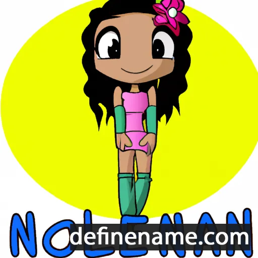 Noelani cartoon