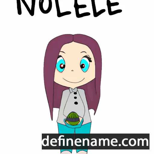 cartoon of the name Noelene