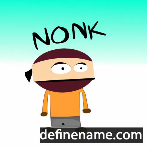 cartoon of the name Nokomis