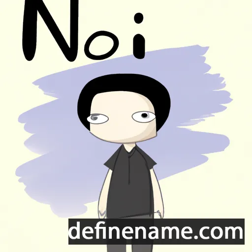 cartoon of the name Nori