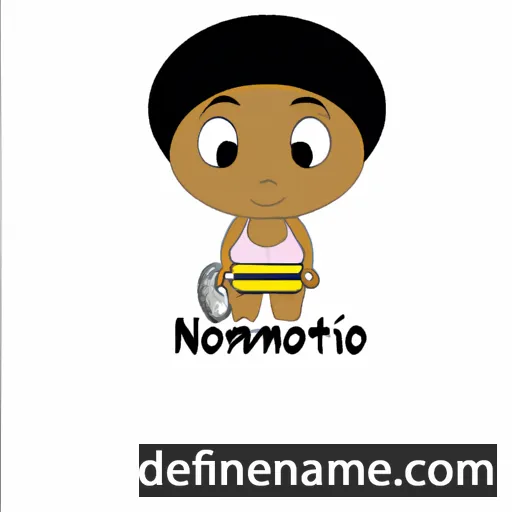 cartoon of the name Ntombizodwa