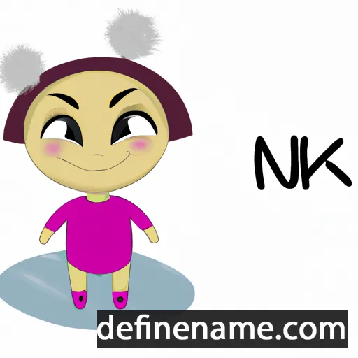 cartoon of the name Nuka