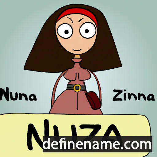 Nunzia cartoon