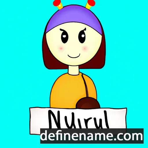 Nurul cartoon