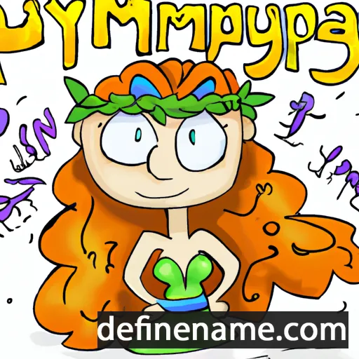 Nympha cartoon