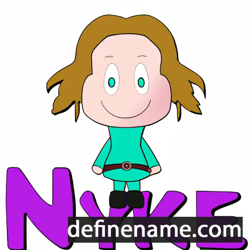 cartoon of the name Nynke