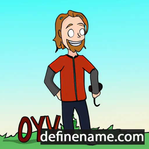 Øyvind cartoon