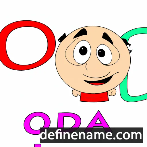 cartoon of the name Oda