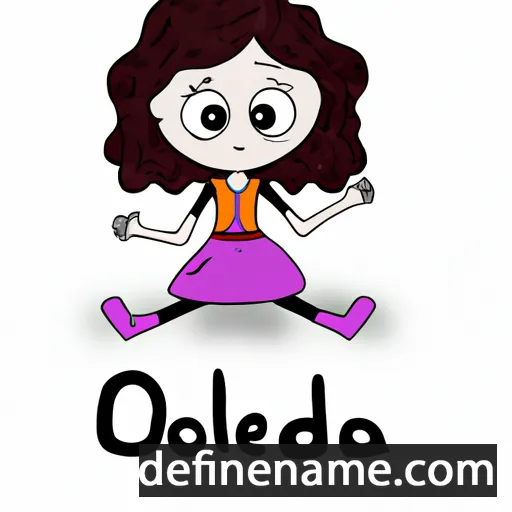 cartoon of the name Odelia