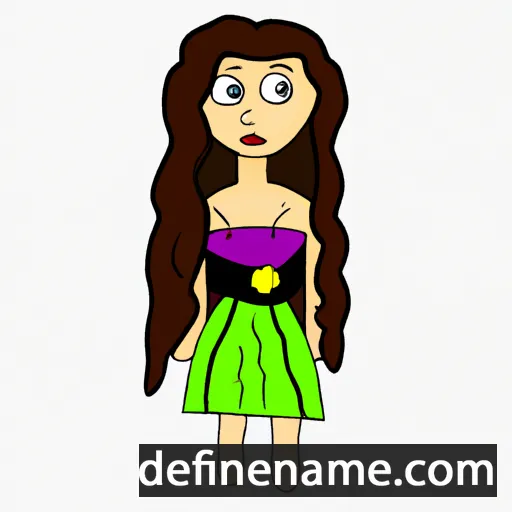 cartoon of the name Odelia