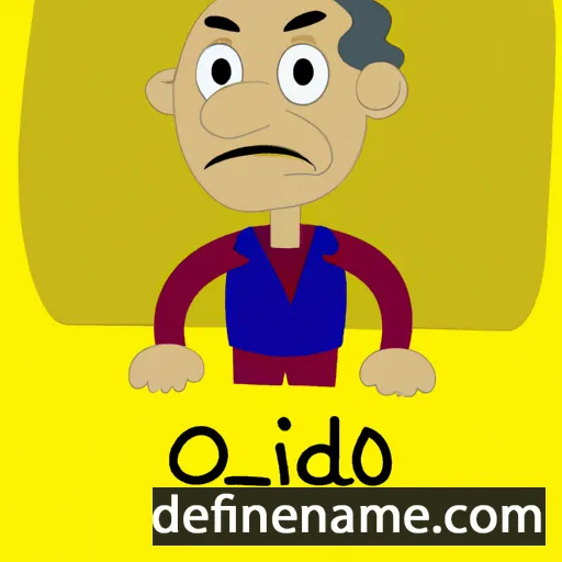 cartoon of the name Odilo