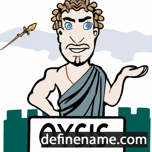 cartoon of the name Odysseus