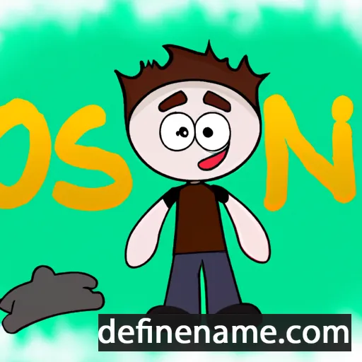 Oisín cartoon