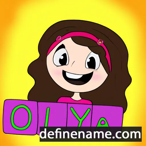 Olaya cartoon