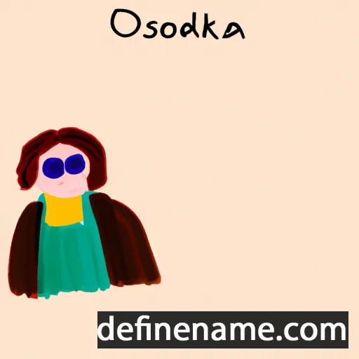 Oleksandra cartoon