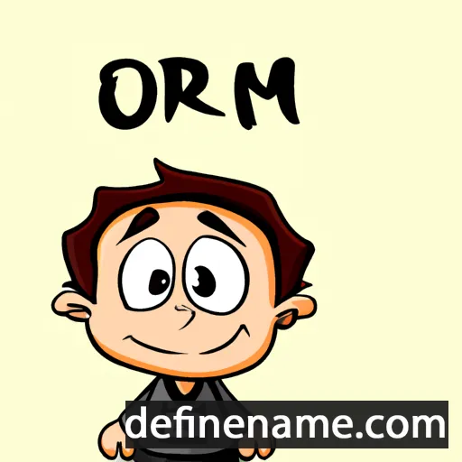 Omri cartoon