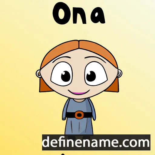 Oona cartoon