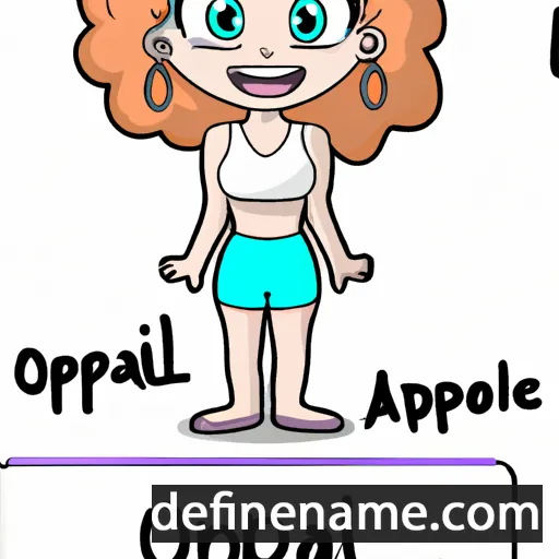 Opal cartoon