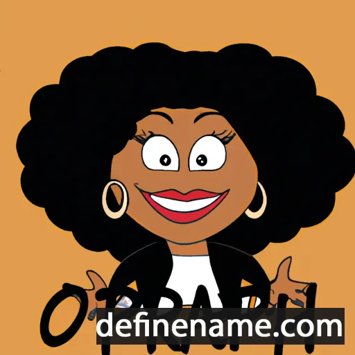 Oprah cartoon