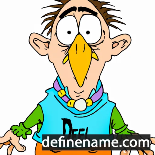 cartoon of the name Orel