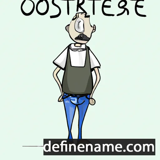 cartoon of the name Oreste